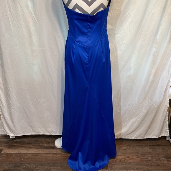 Rampage formal royal blue long dress.  sz 11 - Picture 4 of 7